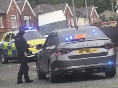 Armed police arrest man after Rochdale car chase