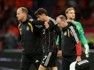 Arsenal's Havertz limps off injured for Germany vs Netherlands