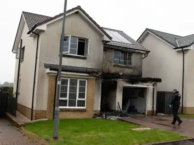 Ayrshire firebomb attack, drink-drive killer admits guilt, helicopter search at Low Moss