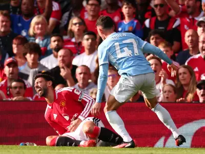 Bruno Fernandes' Foden red card antics not befitting Man Utd captain