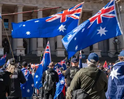 Coalition unveils flag burning ban with up to a year in prison