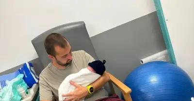 Dad catches both daughters in surprise home births four years apart