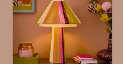 Dunelm's Sophie Robinson Rope Table Lamp earns five-star shopper ratings