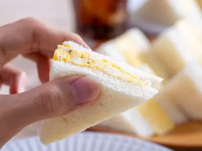 Egg sandwiches tastier with Greek yoghurt instead of mayo