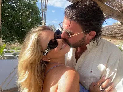 Emily Atack apologises to Spanish locals during second wedding