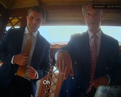 Farage aides step down after undercover donations report