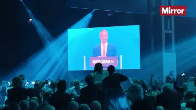 Farage's Reform Conference Unravels Amid Scandals and Protests