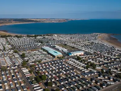 Fire at Trecco Bay Holiday Park in Porthcawl brought under control