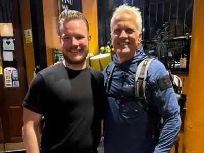 Friends star Patrick Fabian wows staff at Newcastle's Uno's