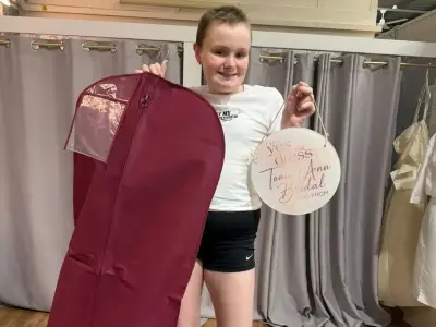 Girl, 11, with rare cancer dreams of princess prom after puddle slip diagnosis