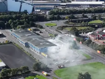 Glasgow recycling centre fire: crews battle blaze at Shieldhall