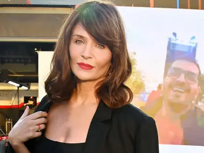 Helena Christensen, 57, stuns fans in sultry black lace lingerie snaps