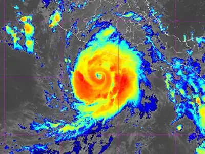 Hurricane Polo among strongest storms ever recorded in Pacific