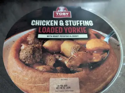 Iceland's Toby Carvery range: Chicken yorkie lacks veg, breakfast yorkie mushy