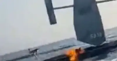 Iran Posts Video of US Vessel Fire at Strait of Hormuz