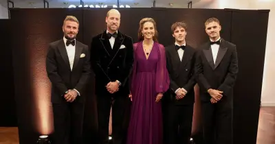 Kate and William's Sweet Beckham Moment at Digger Premiere