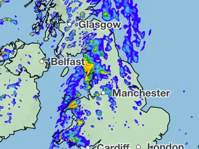 Liverpool faces wet and windy Thursday as rain drenches 100 areas across UK