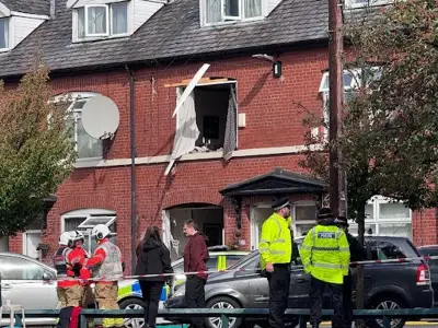 Man critical after house explosion in north Manchester