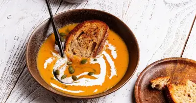Mary Berry's butternut squash soup recipe is a simple autumn staple