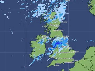 Met Office maps show rain to lash UK on Saturday - worst-hit areas