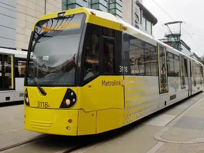 Metrolink delays on Airport Line after broken down tram