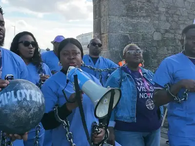 Migrant care workers in shackles demand Shabana Mahmood migration U-turn
