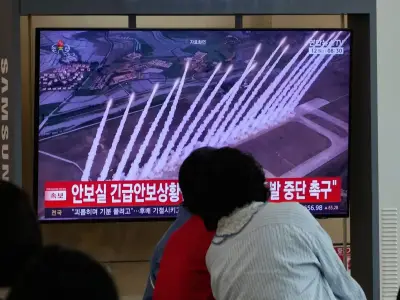 North Korea live-fire drill shows 'huge destructive power'