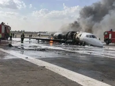 Pilots suspected of being drunk as private jet explodes during Libya crash-landing