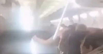 Plane ceiling collapse forces Sepehran Airlines Boeing 737 emergency landing