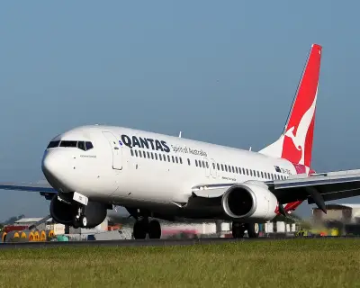 Qantas flight to Sydney reroutes after engine fire scare