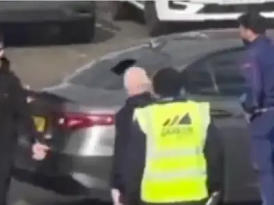 Rangers coach's car window smashed after Old Firm win