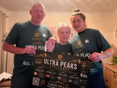 Rochdale man's 13-mountain challenge in honour of terminally ill mum