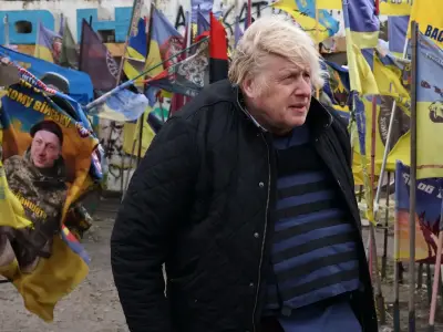 Russian drone attack 'quite possibly' targeted Boris Johnson's train in Ukraine