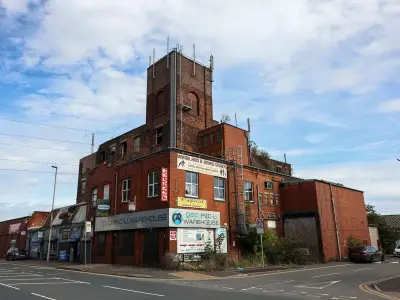 Salford's Grecian Mill could become 64 flats, shops and cafes