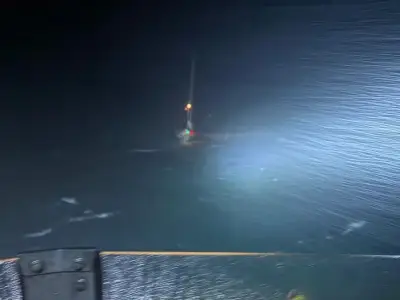 Six rescued in seven-hour RNLI yacht drama off Cushendall