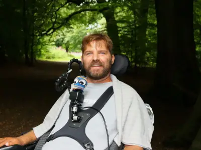 Tetraplegic veteran completes 79-mile Scotland journey in chin-controlled wheelchair