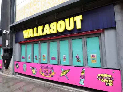 Thug pulls knife on bar bouncer after WKD row in Manchester