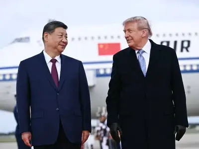 Trump greets Xi with rare gesture as China urges partnership
