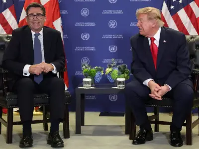 Trump says US-UK ties 'more up' under Burnham than Starmer