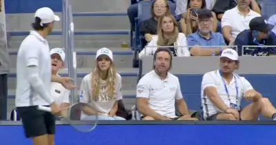 US Open star's bizarre request to team during Zverev clash
