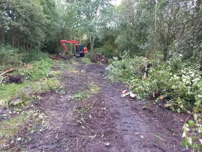 Wigan's Brookside Brook 'rewiggled' after 100 years of being straight