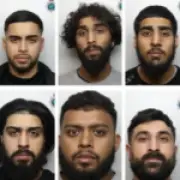 10 men jailed for 130 years for fire attack on mother and girl