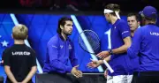 Alcaraz first to celebrate Zverev's Laver Cup triumph