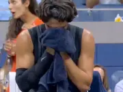 Alcaraz vomits into towel in US Open epic, loses to Shelton at 3.33am