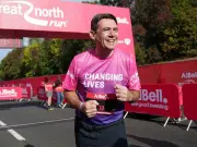 Andy Burnham becomes first serving PM to run Great North Run