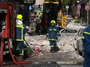 Athens building collapse: Five missing after explosion near Acropolis