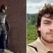 Batman-costumed partygoer chases thief, scales wall to save handbag
