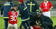 Benfica striker Miklos Feher's tragic death on live TV remembered