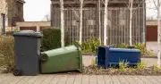 Binman's windy weather tip to stop food caddies blowing away