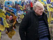 Boris Johnson's Train Feared Target of Russian Drone Strike